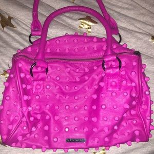 Pink Studded Handbag